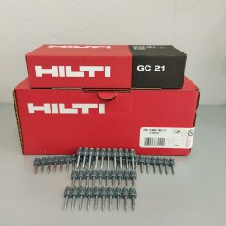 Hilti QGX120 Çivi 750 Adet 27 MM + Gaz