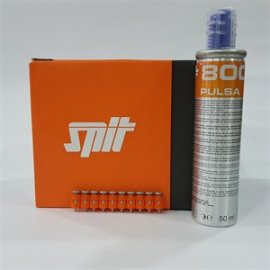 Spit P800 Çivisi 15mm Çeliğe Çakım 500 Adet +Gaz